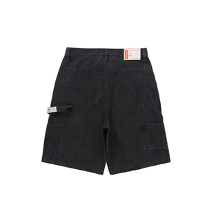 FCPskateco. 90sDoubleKneeShorts美式街头滑板双膝伐木牛仔短裤