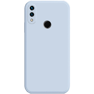 适用于华为nova3手机壳2024新款烟蓝灰nova2s液态硅胶nova3i全包防摔直边简约纯色软壳男女nov情侣磨砂保护套