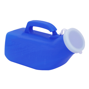 医用尿壶带盖管1000大容量卧床尿壶老人男用儿童夜壶小便壶接尿器