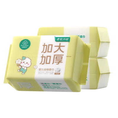 全棉时代婴儿加大加厚棉柔巾
