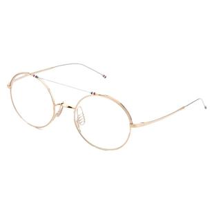 ThomBrowne汤姆布朗眼镜框女复古金丝双梁圆框男近视镜架钛TBX910