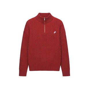 Dream made【新年限定】马年红色毛衣男女冬季加厚内搭情侣针织衫