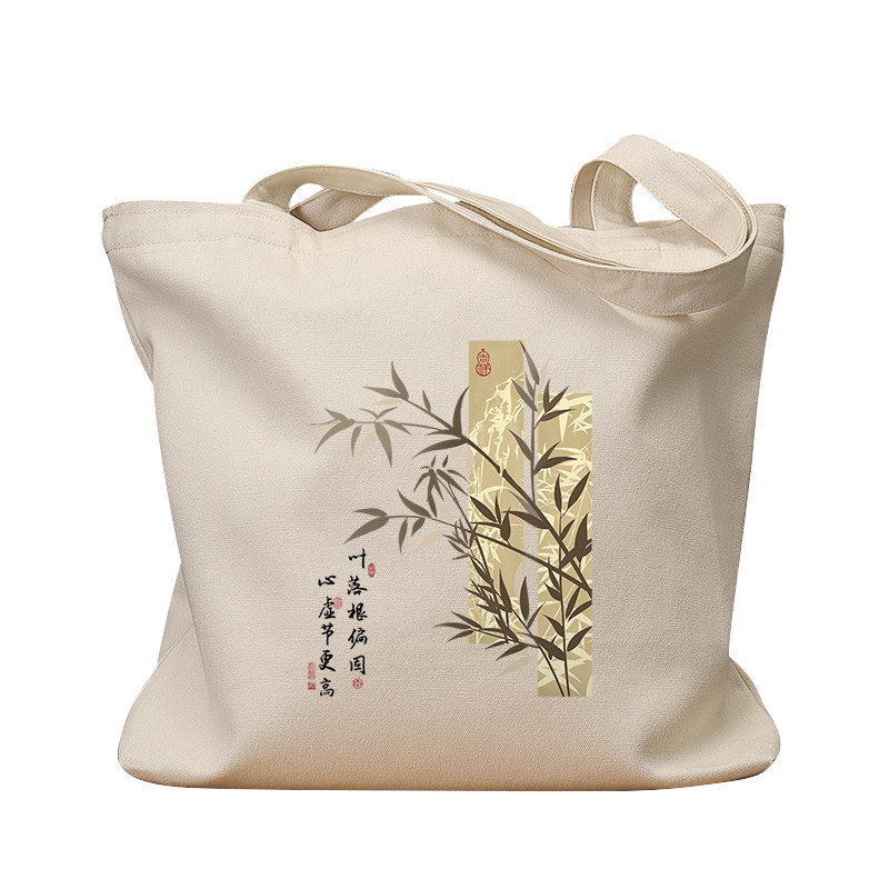 心虚节更高帆布袋女包手提袋环保购物大容量袋子学生上班通勤定制