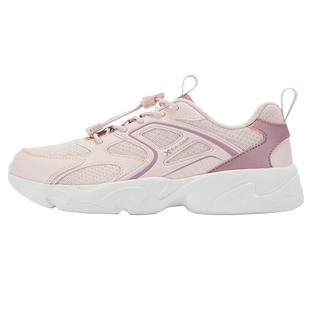 特步童鞋冬季新款中大童休闲鞋软底防滑女童运动鞋束尾扣儿童鞋子