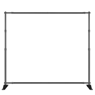 2025新款龙门架双杆3.3米摄影背景架拍照背景布支架伸缩杆幕布背景墙架子影棚直播视频黑色绿幕抠像拍摄道具
