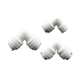 世通管件净水器弯头直饮纯水机2分3分快接头水龙头过滤器PE管配件