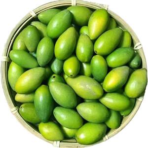 广东潮汕特产青枣脆橄榄新鲜现摘橄榄果生吃煲汤青橄榄果孕妇水果