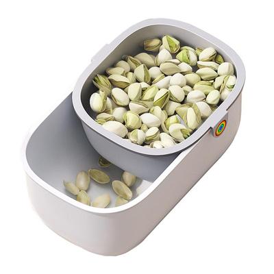 懒人嗑瓜子神器双层沥水果盘