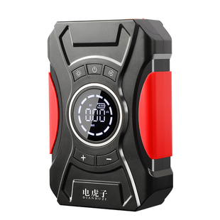 应急打火车载充气泵一体机汽车紧急强启动电源搭电宝神器12v电瓶