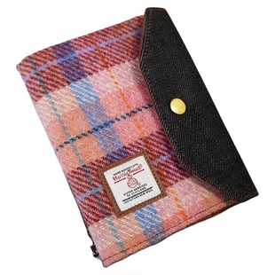 哈里斯羊毛A6定页手账本harris tweed记事本日程本日记本复古手帐