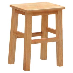 实木方凳家用凳子四方凳学校学生餐桌凳板凳小木凳客厅登矮凳成人