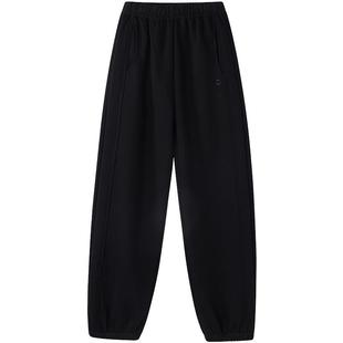 笛莎官方旗舰童装女童加厚运动裤子冬季新款女孩儿童时尚加绒卫裤