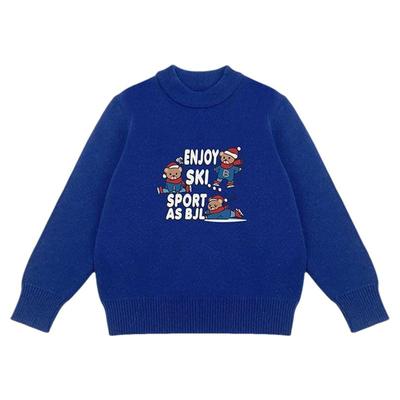 班吉鹿纯棉加厚保暖毛衣