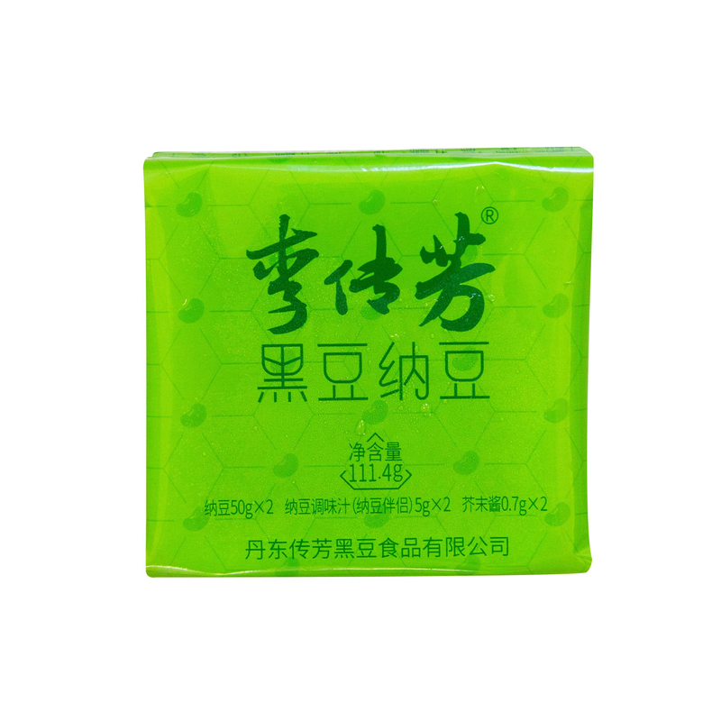 李传芳黑豆纳豆【素食专供】原料国产纯素黑豆纳豆搅拌即食