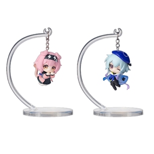 现货哔哩哔哩Myethos Hangon挂挂系列 明日方舟 水月&澄闪Q版手办