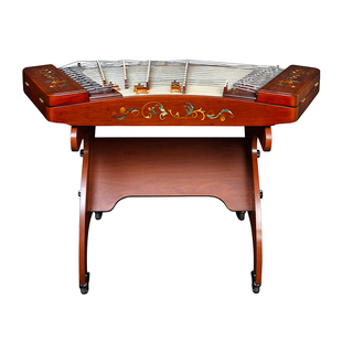 乐海 红木贝雕演奏级402扬琴乐器雪舞霓裳大果紫檀考级款DL23L-XN