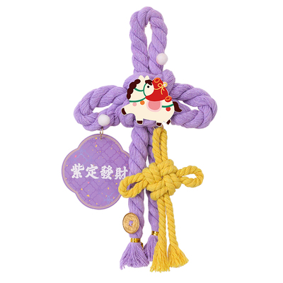 2026新年装饰挂件万字结氛围布置