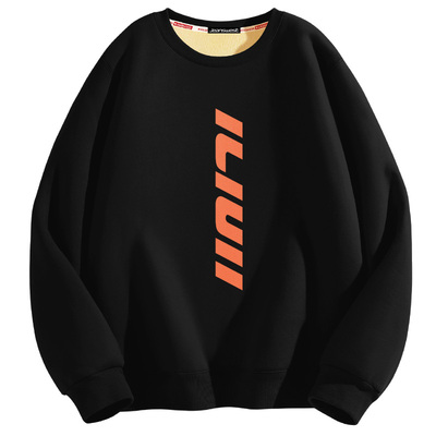 真维斯加绒加厚卫衣男青少年外套