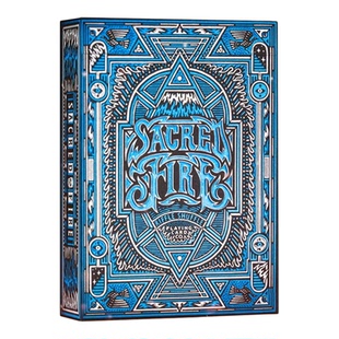 汇奇花切收藏扑克牌 圣火 Sacred Fire 高颜值烫金冷烫纸牌卡牌