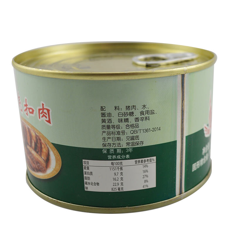 蚌埠淮河红烧扣肉卤味397克罐头