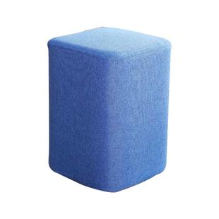 换鞋凳实木布艺凳墩子板凳创意坐凳坐墩欧式简约沙发布艺方凳矮凳