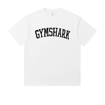 克里斯Daddys home Gymshark Collegiate重磅宽松高克重棉短袖T恤