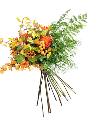 室内仿真花绿植花束设计