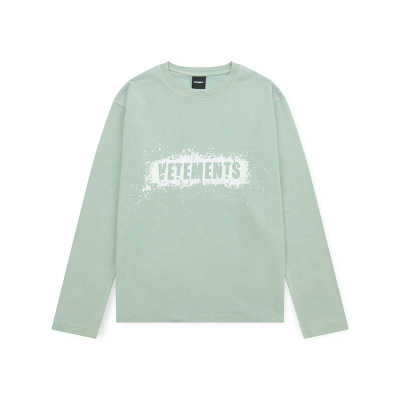 VETted字母印花针织衫毛衣