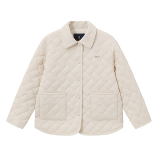 POLOWALK童装 女童棉服棒球款2026秋冬新款外套儿童短款上衣保暖