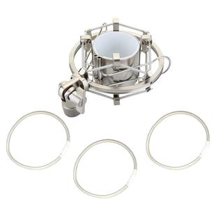 防震架绳 麦克风支架电容话筒防震夹悬臂支架减震架皮筋配件