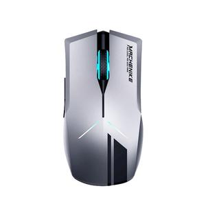 机械师M7二代毒液笔记本电脑办公无线鼠标有线可充电女生电竞滑鼠