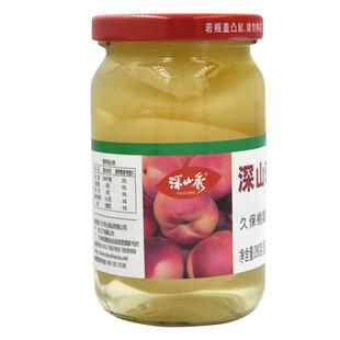 深山秀久保桃罐头1000克*2特大瓶水果罐头黄桃糖水罐头营养包邮