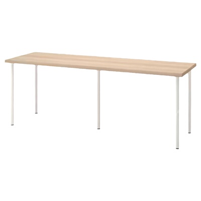 加长桌子宜家电脑桌北欧风