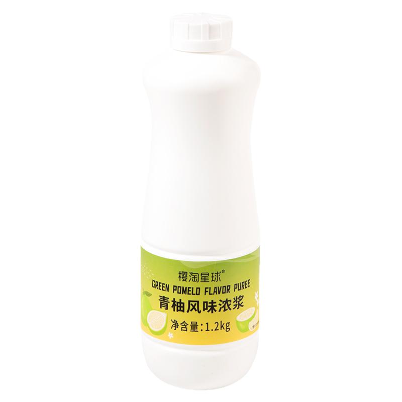 樱淘星球青柚果汁1.2kg浓浆