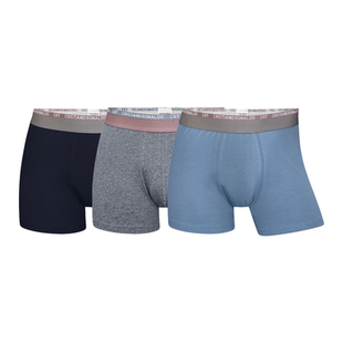 CR7官方正品C罗男士纯棉内裤运动短裤三条装男生四角裤礼物49-710