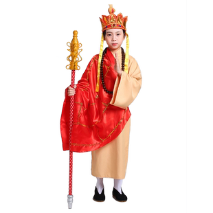 西游记服装儿童表演服孙悟空唐僧猪八戒沙僧师徒四人个性角色扮演