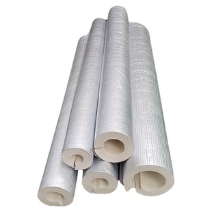 水管保温棉管道防冻橡塑保温管加厚铝箔自粘防水室外太阳能保温管