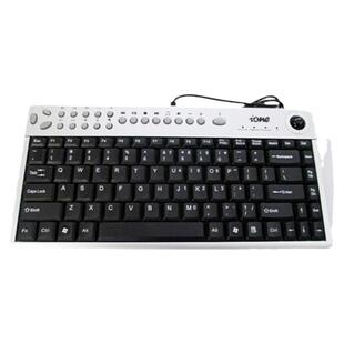 包邮ione爱旺奎聚天蝎SC-k3nt工业轨迹球键鼠一体机键盘USB/PS2接
