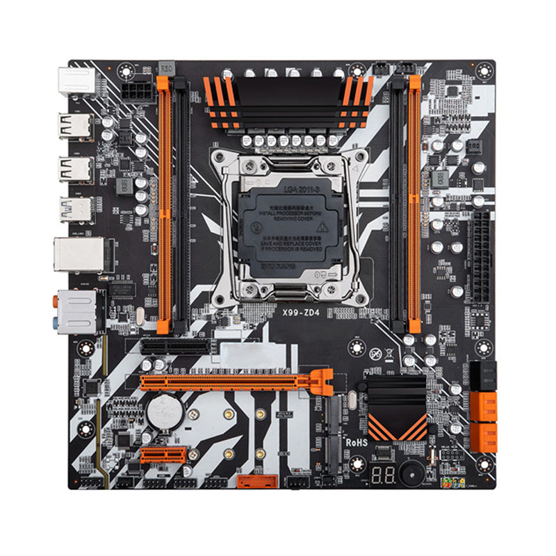 全新X99主板CPU套装台式机电脑吃鸡游戏D4内存支持DDR4 2678