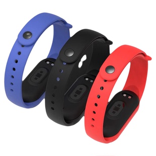 金刚王适用于小米手环4/5/6/7/8腕带手环3/2表带3NFC版智能运动硅胶男女二三四五六七代NFC版卡通回环卡扣腕