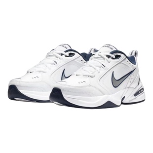 乐积运动 NIKE AIR MONARCH 4 蓝白低帮复古休闲老爹鞋415445-102