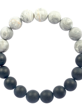 地图石手链男生玛瑙高级感小众