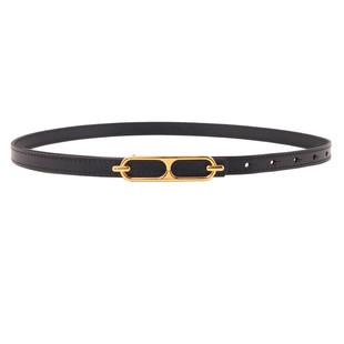 H家kelly细腰带女双面真皮百搭夏季配裙子连衣裙收腰装饰西裤皮带