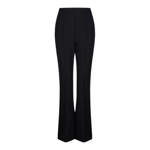 新LYNEE【超模系列拉绒版】显瘦拉绒直筒裤/九分裤/ 微喇叭裤