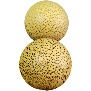 老料龙血金丝竹老人手把件玉竹正圆球天然鱼子火焰纹文玩实心手工