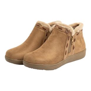 日系低帮雪地靴女款冬季加宽中老年棉鞋防滑加厚软底妈妈短靴加绒