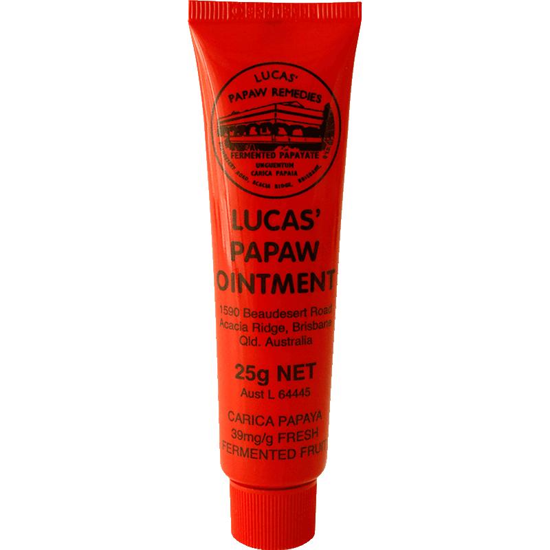 【自營】澳洲Lucas Papaw番木瓜膏25g潤唇膏萬用膏寶寶滋潤護(hù)臀霜