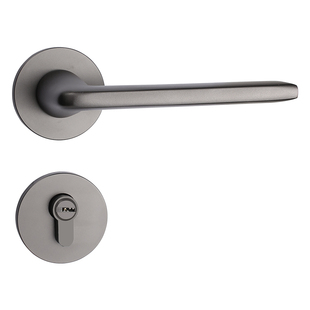 汇泰龙房门锁家用室内木门把手极简房间静音机械分体式卧室房门锁