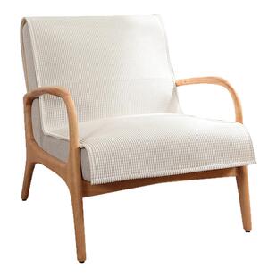 毛绒单人沙发罩套单人沙发垫盖布盖巾有松紧绑带四季躺椅子坐垫