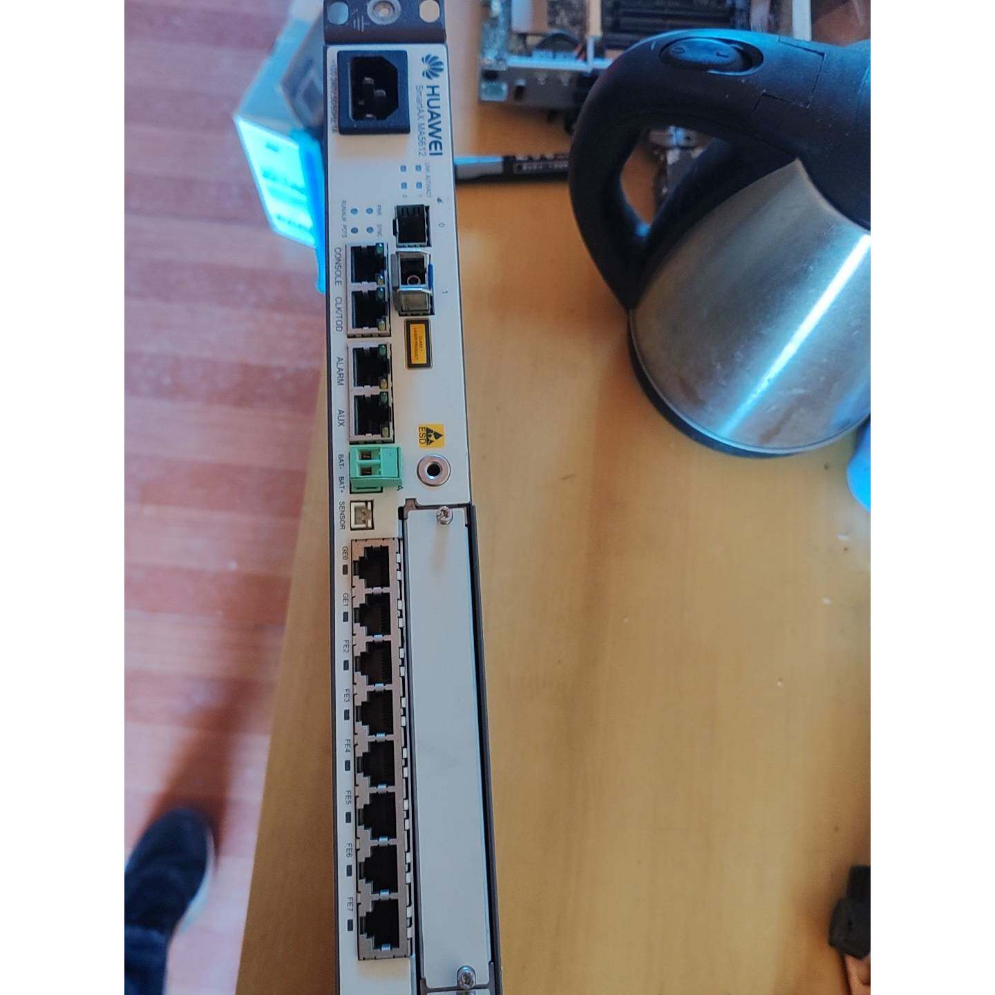 可维修议价  华为SmartAXMA5612光纤接入交换机2U机架式2GE6FE16P